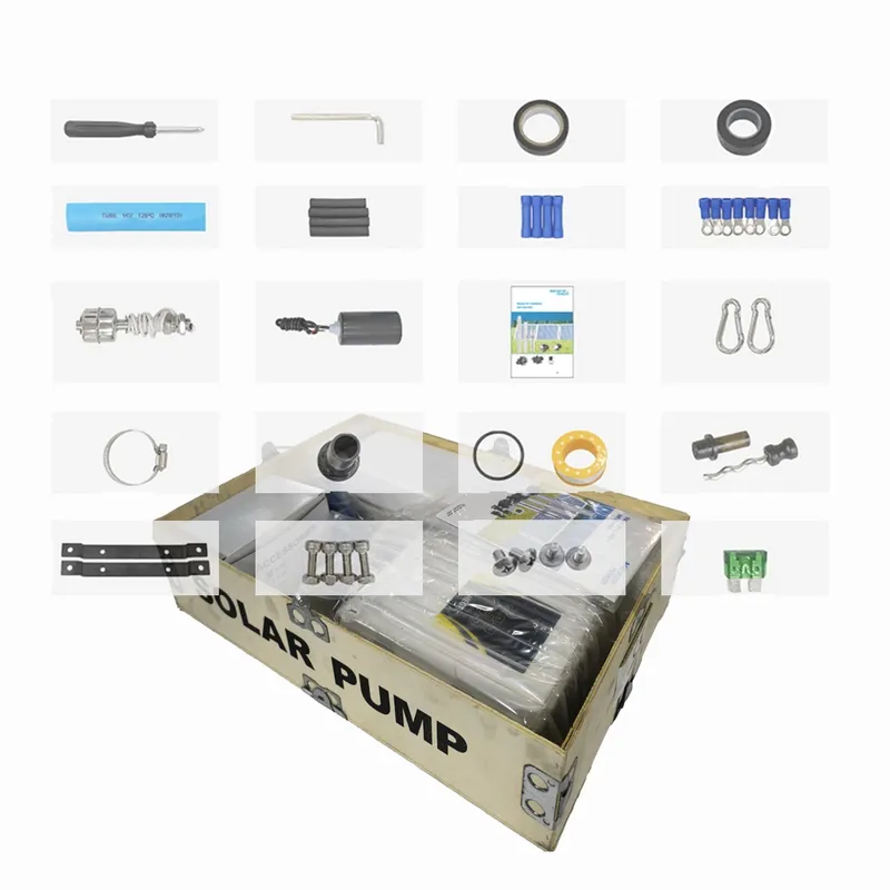 24V 210W Solar Dalgıç pompa - 3