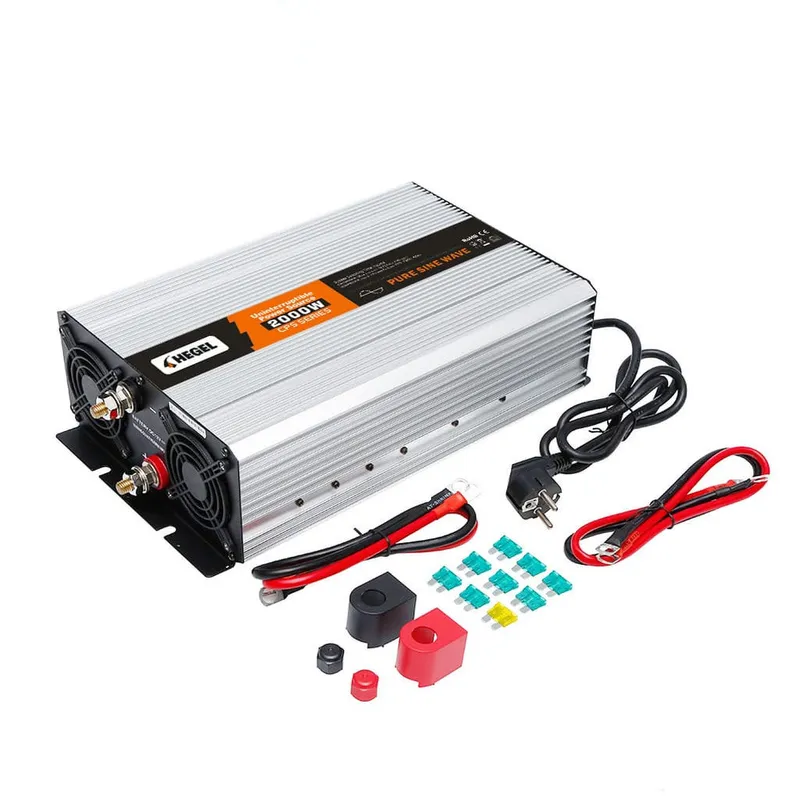  2000W 12V ŞARJLI TAM SİNÜS İNVERTER  - 2