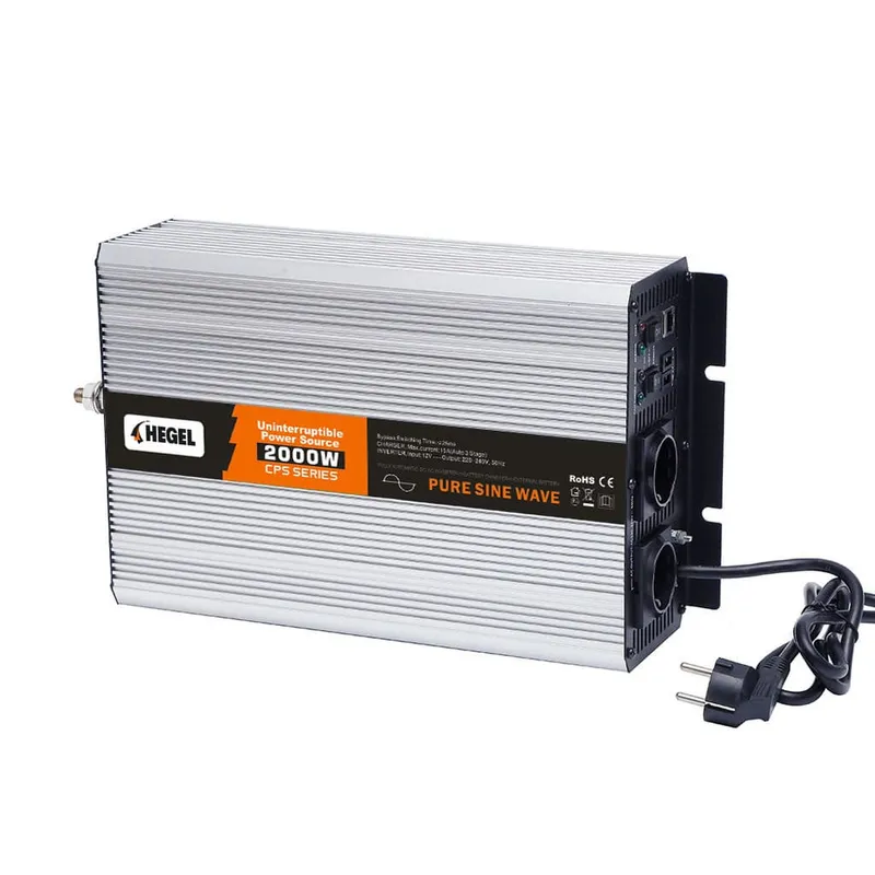 2000W 12V ŞARJLI TAM SİNÜS İNVERTER