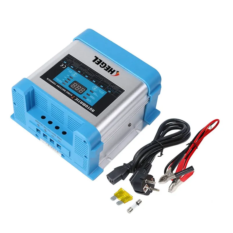 20A-12V JEL, KURU, SULU VE LİTYUM TİP AKÜ ŞARJ CİHAZI - 3