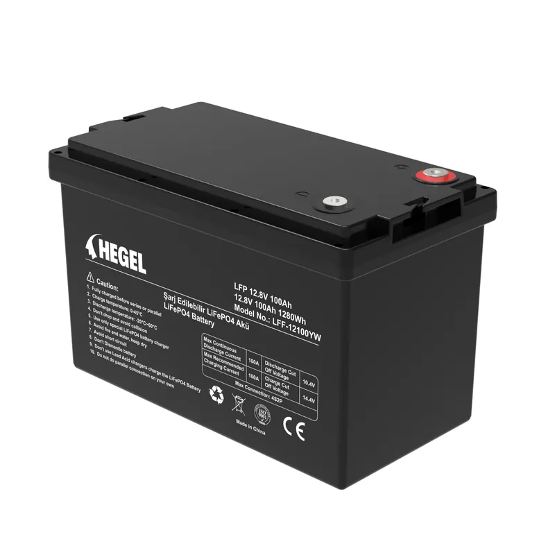 LİFEPO4 LİTYUM AKÜ 12.8V 100AH  - 2