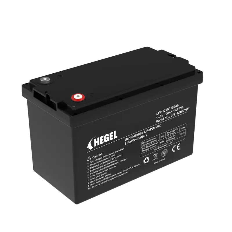LİFEPO4 LİTYUM AKÜ 12.8V 100AH  - 5