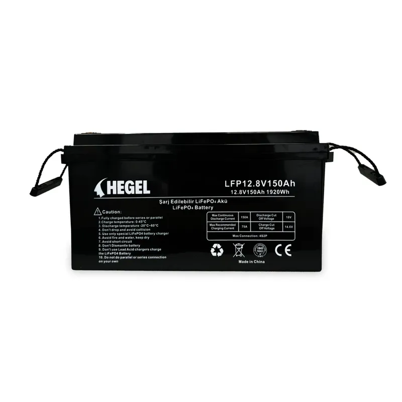 LİFEPO4 LİTYUM AKÜ 12.8V 150AH
