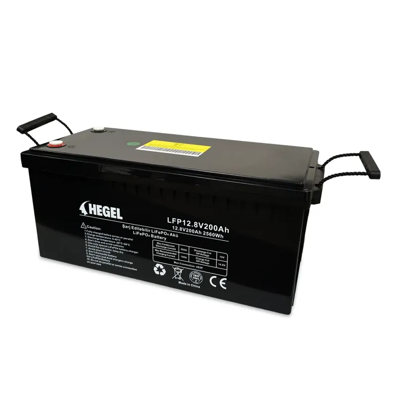 LİFEPO4 LİTYUM AKÜ 12.8V 200AH - 2