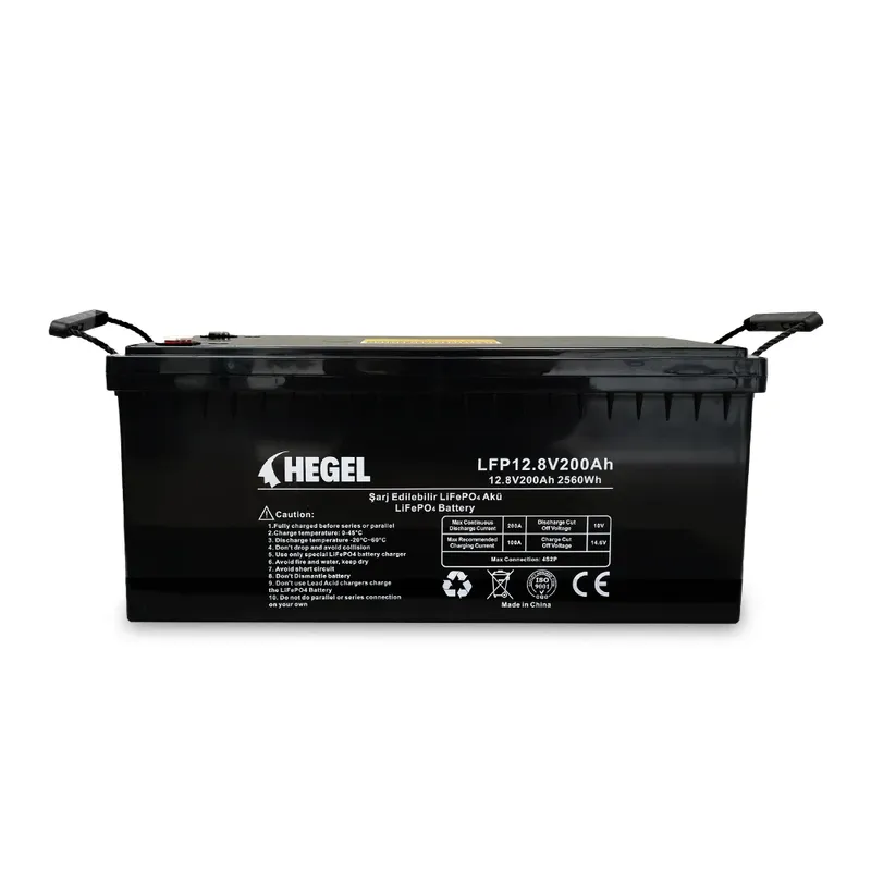 LİFEPO4 LİTYUM AKÜ 12.8V 200AH