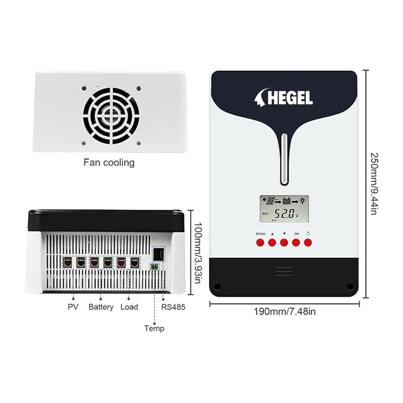 60A MPPT SOLAR ŞARJ KONTROL CİHAZI - 3